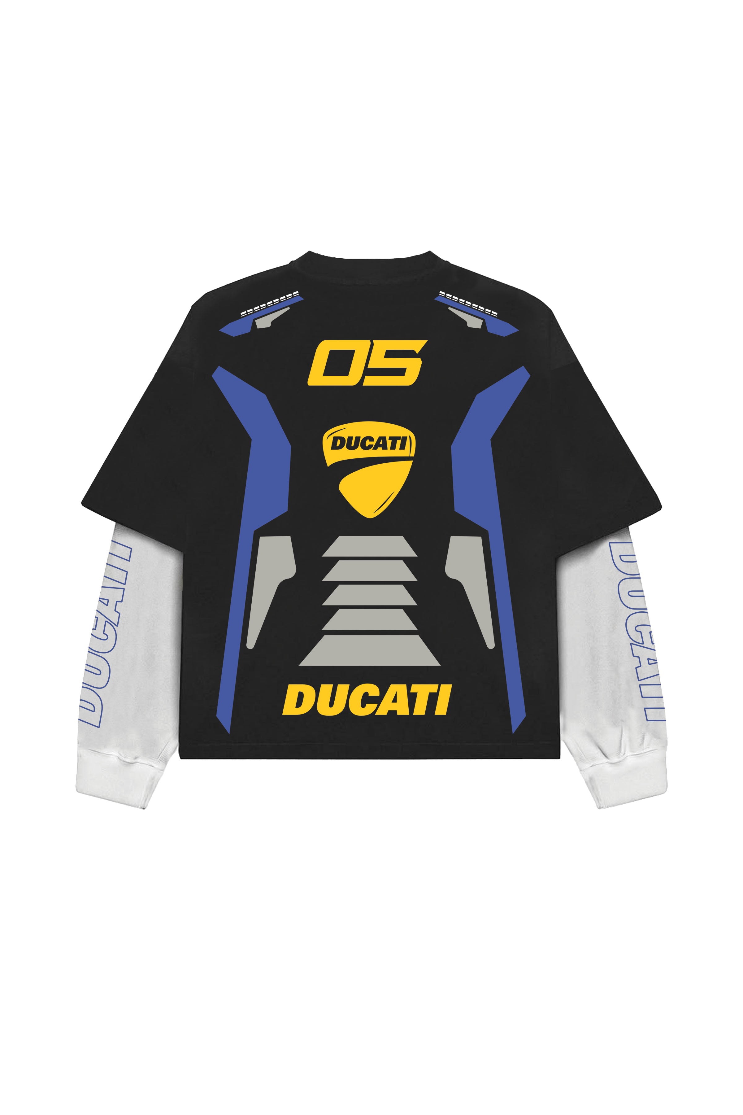 Ducati B&W LS Oversized Tee