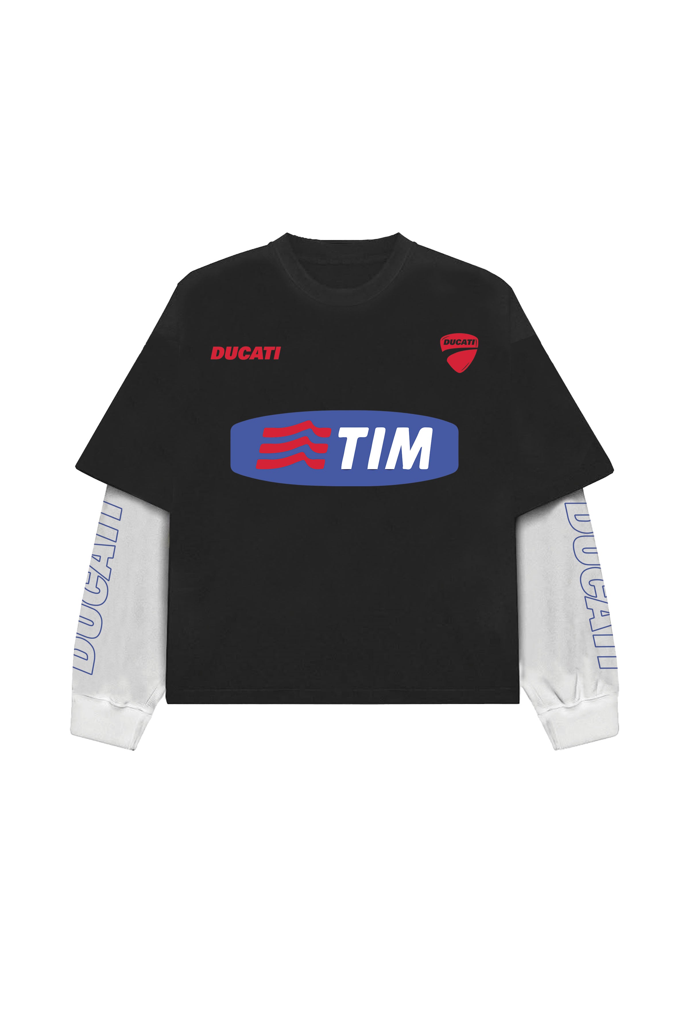 Ducati B&W LS Oversized Tee